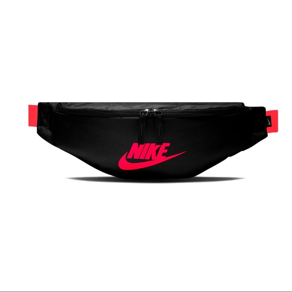 red and black nike fanny pack